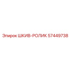 57449738 ШКИВ-РОЛИК Epiroc