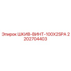2202704403 Шкив винтовой 100x2SPA Epiroc