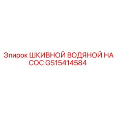 GS15414584 Шкивный водяной насос Epiroc