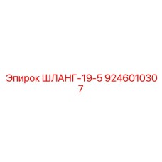 9246010307 ШЛАНГ-19-5 Epiroc