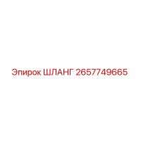 2657749665 ШЛАНГ Epiroc