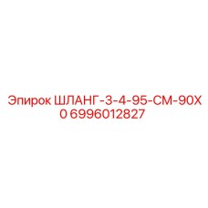 6996012827 ШЛАНГ-3-4-95-CM-90X0 Epiroc