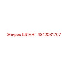 4812031707 ШЛАНГ Epiroc