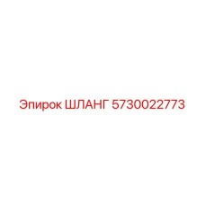5730022773 ШЛАНГ Epiroc