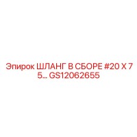 GS12062655 ШЛАНГ В СБОРЕ #20 X 75… Epiroc