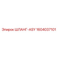 1604037101 ШЛАНГ-ASY Epiroc