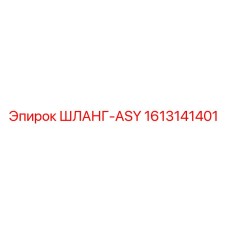 1613141401 ШЛАНГ-ASY Epiroc