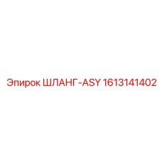 1613141402 ШЛАНГ-ASY Epiroc