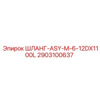 2903100637 ШЛАНГ-ASY-M-6-12DX1100L Epiroc