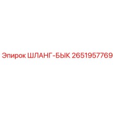 2651957769 ШЛАНГ-БЫК Epiroc