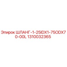 1310032365 ШЛАНГ-1-25IDX1-75ODX70-00L Epiroc