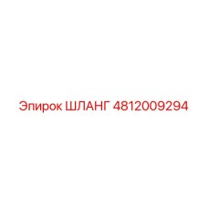 4812009294 ШЛАНГ Epiroc