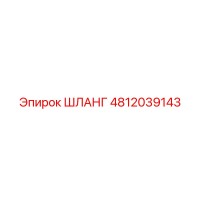 4812039143 ШЛАНГ Epiroc
