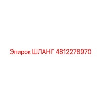 4812276970 ШЛАНГ Epiroc