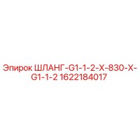 1622184017 ШЛАНГ-G1-1-2-X-830-X-G1-1-2 Epiroc