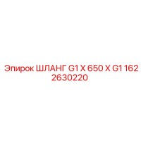 1622630220 ШЛАНГ G1 X 650 X G1 Epiroc
