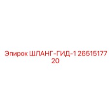 2651517720 ШЛАНГ-ГИД-1 Epiroc