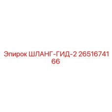 2651674166 ШЛАНГ-ГИД-2 Epiroc