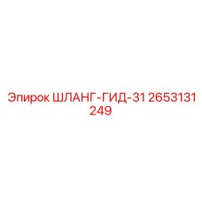 2653131249 ШЛАНГ-ГИД-31 Epiroc