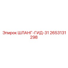 2653131298 ШЛАНГ-ГИД-31 Epiroc