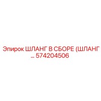 574204506 ШЛАНГ В СБОРЕ (ШЛАНГ…) Epiroc