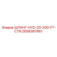 2658387861 ШЛАНГ-HYD-20-200-FT-CTN Epiroc