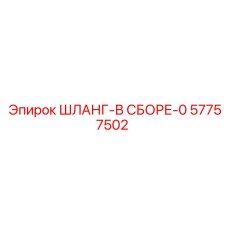 57757502 ШЛАНГ-В СБОРЕ-0 Epiroc