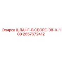 2657672412 ШЛАНГ-В СБОРЕ-08-X-100 Epiroc