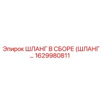 1629980811 - ШЛАНГ В СБОРЕ (ШЛАНГ...) - Epiroc