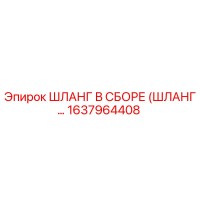1637964408 ШЛАНГ В СБОРЕ (ШЛАНГ…) Epiroc