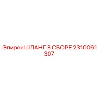 2310061307 ШЛАНГ В СБОРЕ Epiroc