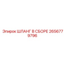 2656779796 ШЛАНГ В СБОРЕ Epiroc