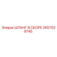 2657039745 ШЛАНГ В СБОРЕ Epiroc