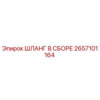 2657101164 ШЛАНГ В СБОРЕ Epiroc