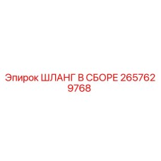 2657629768 ШЛАНГ В СБОРЕ Epiroc