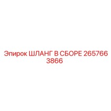 2657663866 ШЛАНГ В СБОРЕ Epiroc
