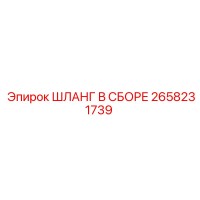 2658231739 ШЛАНГ В СБОРЕ Epiroc