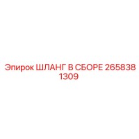 2658381309 ШЛАНГ В СБОРЕ Epiroc