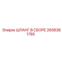 2658381785 ШЛАНГ В СБОРЕ Эпирок (Epiroc)