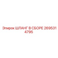 2695314795 Шланг в сборе Epiroc