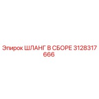 3128317666 ШЛАНГ В СБОРЕ Epiroc