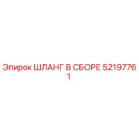 52197761 ШЛАНГ В СБОРЕ Epiroc