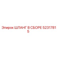 52317815 ШЛАНГ В СБОРЕ Epiroc