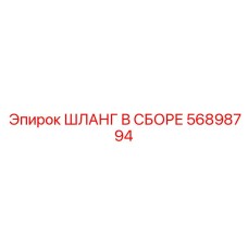 56898794 ШЛАНГ В СБОРЕ Epiroc