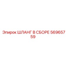 56965759 ШЛАНГ В СБОРЕ Epiroc