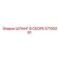 57100281 ШЛАНГ В СБОРЕ Epiroc