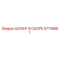 57116881 ШЛАНГ В СБОРЕ Epiroc