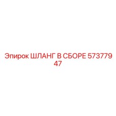 57377947 ШЛАНГ В СБОРЕ Epiroc