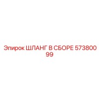 57380099 ШЛАНГ В СБОРЕ Epiroc