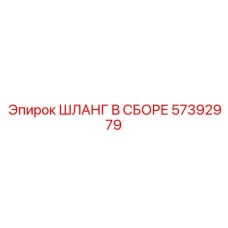 57392979 ШЛАНГ В СБОРЕ Epiroc
